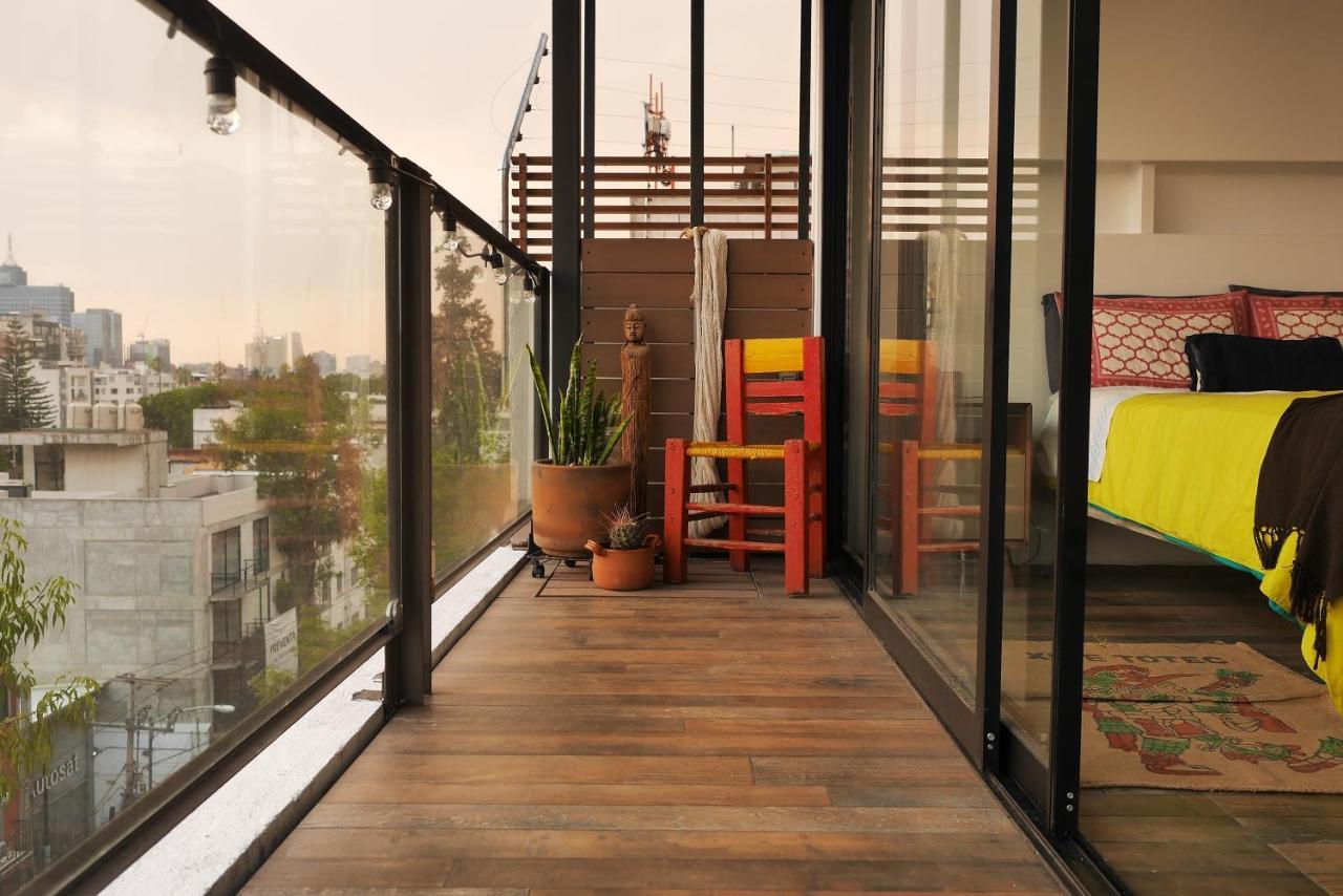 Loft Remedios - Penthouse Cdmx - Areas Comunes Compartidas Mexico-stad Buitenkant foto